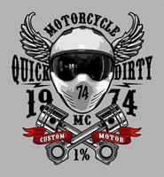 biker vector template