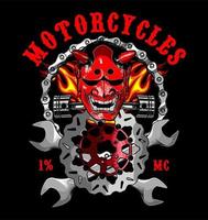 biker vector template for graphic design