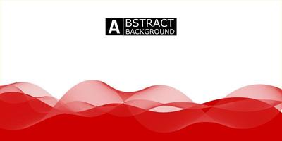 abstract wave background with a simple but modern red blend, eps vector file, still editable.