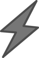 Zap Vector Icon Design