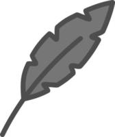 Feather Vector Icon Design