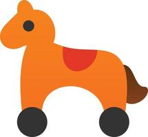 Toy Horse Vector Icon Design