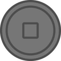 Stop Vector Icon Design