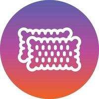 Biscuit Vector Icon Design