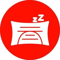 diseño de icono de vector de almohada de bebé