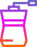 Coffee Grinder Vector Icon Design