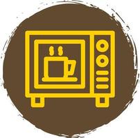 diseño de icono de vector de horno de café