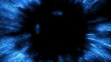 Blue shockwave effect video