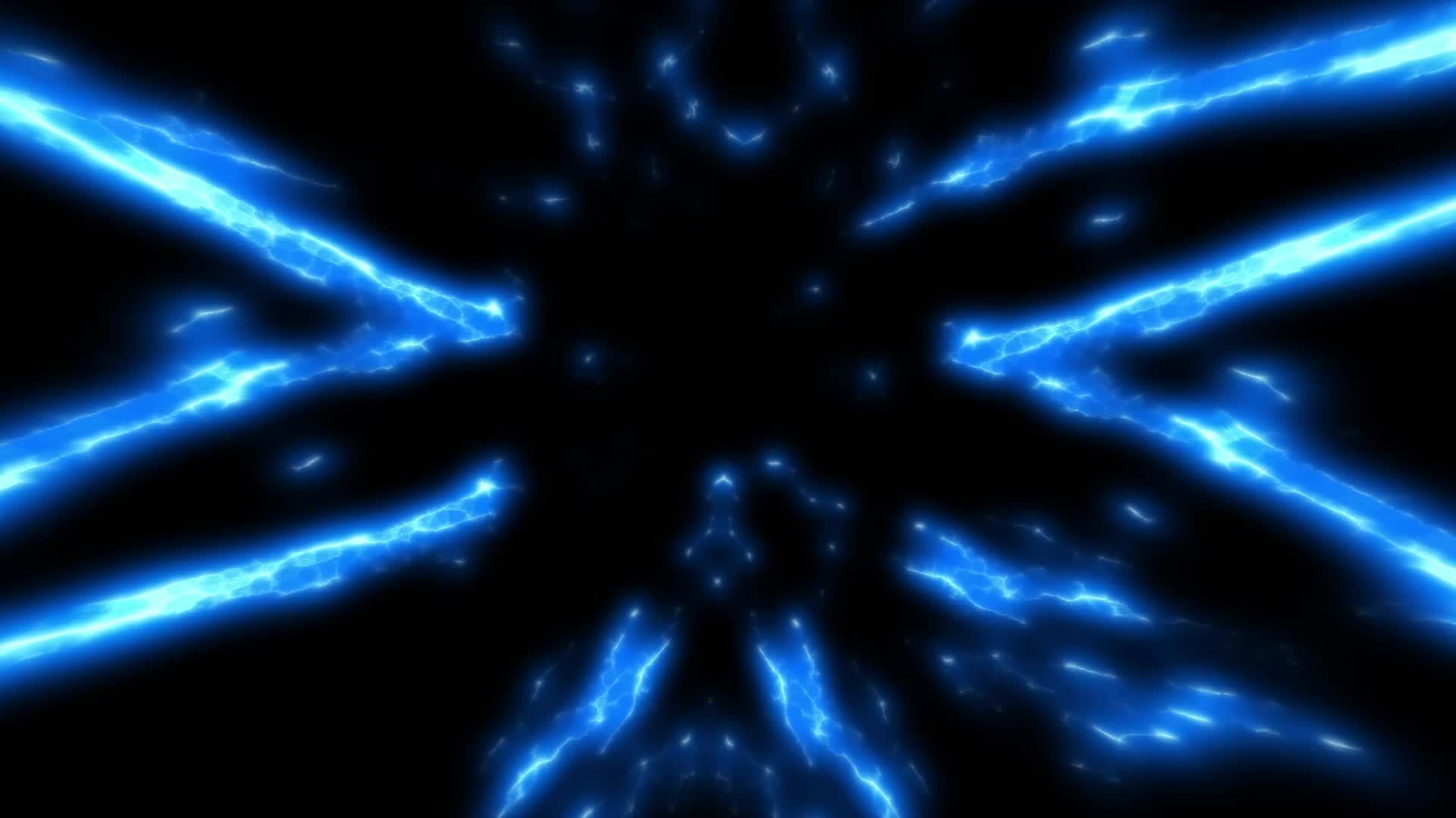 Blue shockwave effect 15326220 Stock Video at Vecteezy