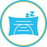 Baby Pillow Vector Icon Design