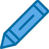 Crayon Vector Icon Design