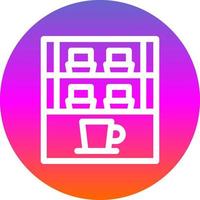 diseño de icono de vector de escaparate de café
