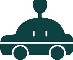 Car Toy Vector Icon Design