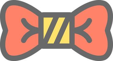 Bow Tie Vector Icon Design