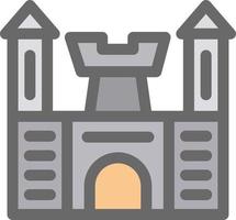 Castle Toy Vector Icon Design