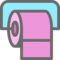 Tissue Paper Vector Icon Design