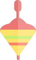 Spinning Top Vector Icon Design