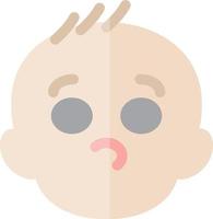 diseño de icono de vector de bebé niño