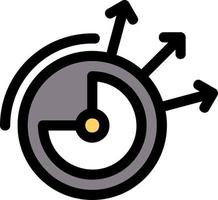 Detection of Regularities Vector Icon Design