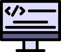 Programming Vector Icon Design