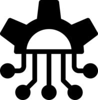 Neural Engineering Vector Icon Design