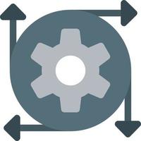 Data Transformation Vector Icon Design