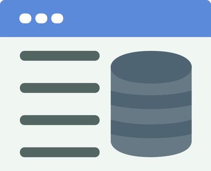 Data Interpretation Vector Icon Design
