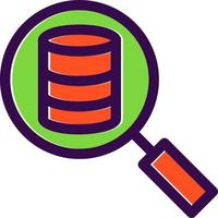 diseño de icono de vector de información de datos