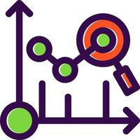 Predictive Analytics Vector Icon Design