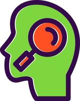 Self Exploration Vector Icon Design