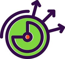 Detection of Regularities Vector Icon Design
