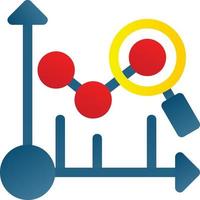 Predictive Analytics Vector Icon Design