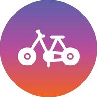 diseño de icono de vector de juguete de bicicleta