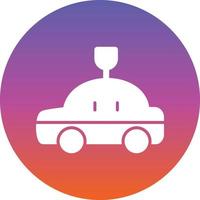 Car Toy Vector Icon Design