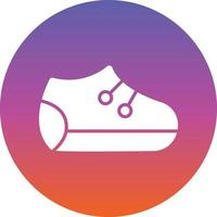 diseño de icono de vector de zapatos de bebé