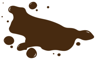 cioccolato schizzare spruzzo png