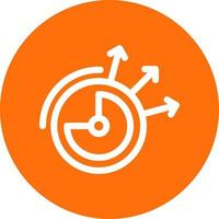 Detection of Regularities Vector Icon Design