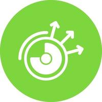 Detection of Regularities Vector Icon Design