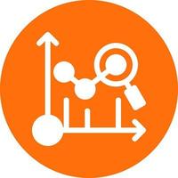 Predictive Analytics Vector Icon Design