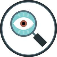 Observation Vector Icon Design