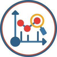 Predictive Analytics Vector Icon Design