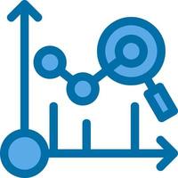 Predictive Analytics Vector Icon Design
