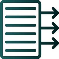 diseño de icono de vector de recursos de información