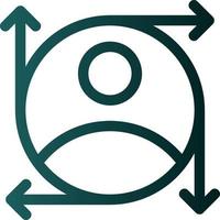 User Predictions Vector Icon Design