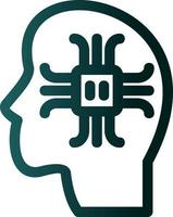 Machine Perception Vector Icon Design