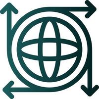 Global Infrastructure Vector Icon Design