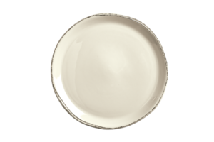 beige tallrik isolerat på en transparent bakgrund png