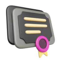 Shares 3D Illustration Icon png