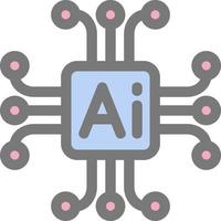 Super Intelligence Vector Icon Design