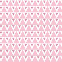 lindos patrones dibujados a mano sin costuras. elegantes patrones vectoriales modernos con triángulos de rosa brillante y rosa claro. divertido estampado rosa repetitivo para niños vector